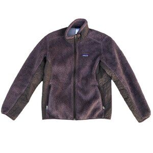 VINTAGE Patagonia Sherpa Jacket 'Triple Brown' Small